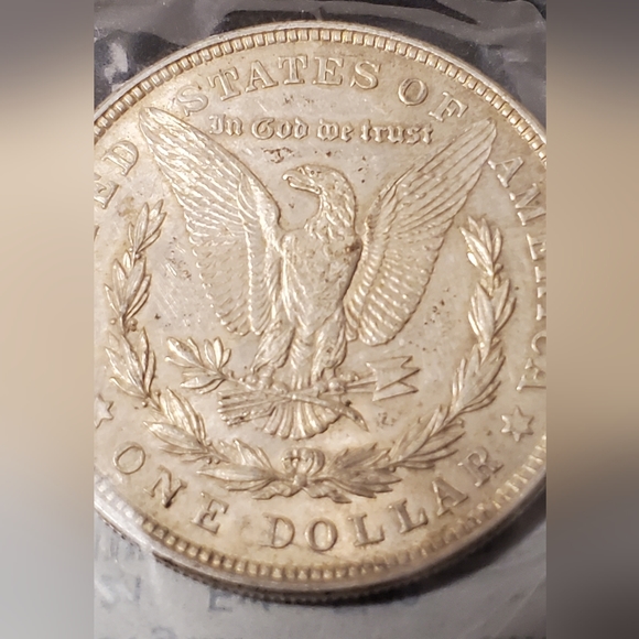 1921P Morgan Silver Dollar Coi Extra Fine 1921 Morgan Silver Dollar - Picture 10 of 11